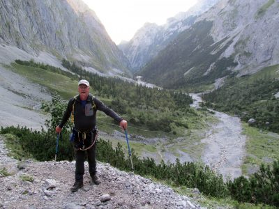 Harry im Bergsteiger Ornat