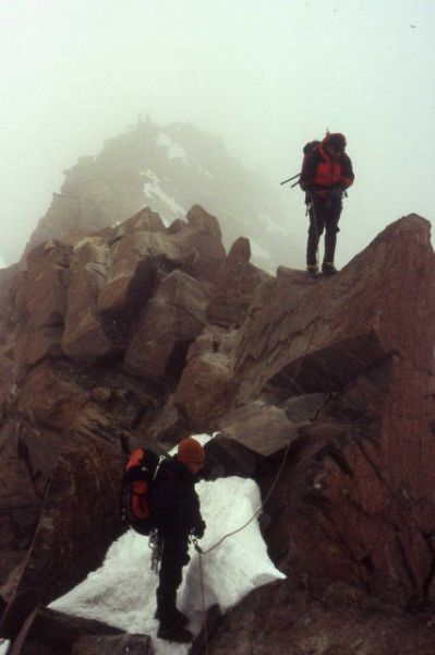 Dufourspitze_Gipfel_im_Ostgrat