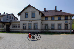 Bahnhofstraﬂe, Eibau, Sachsen, Deutschland